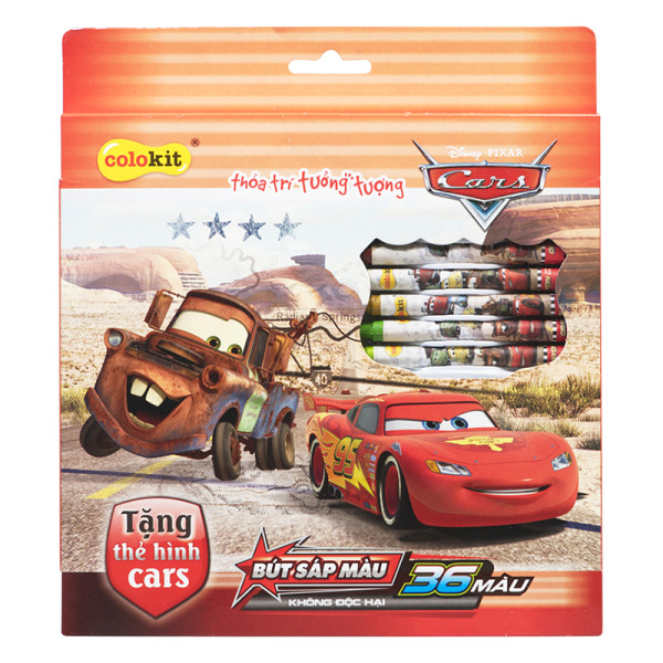 Bút sáp 36 màu CR-C032/CA (Thiên Long)